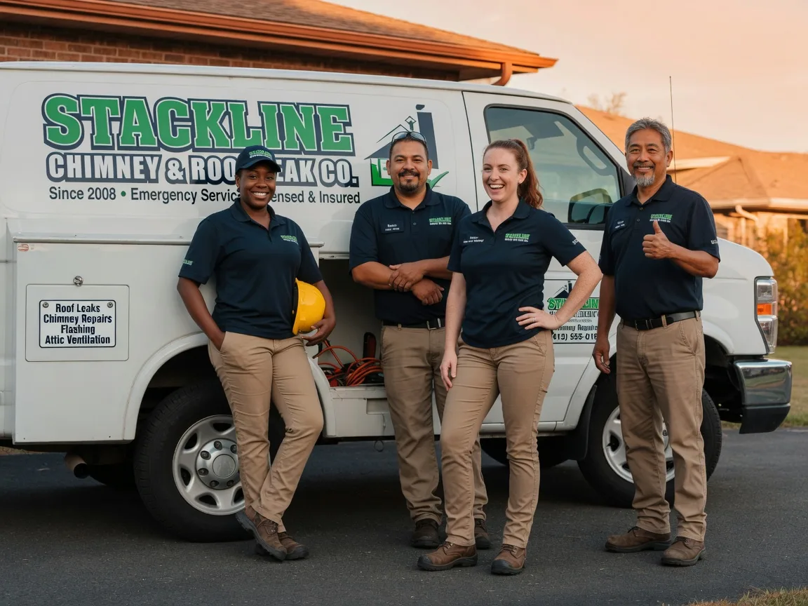 Chimney flashing repair company in Allen, NE